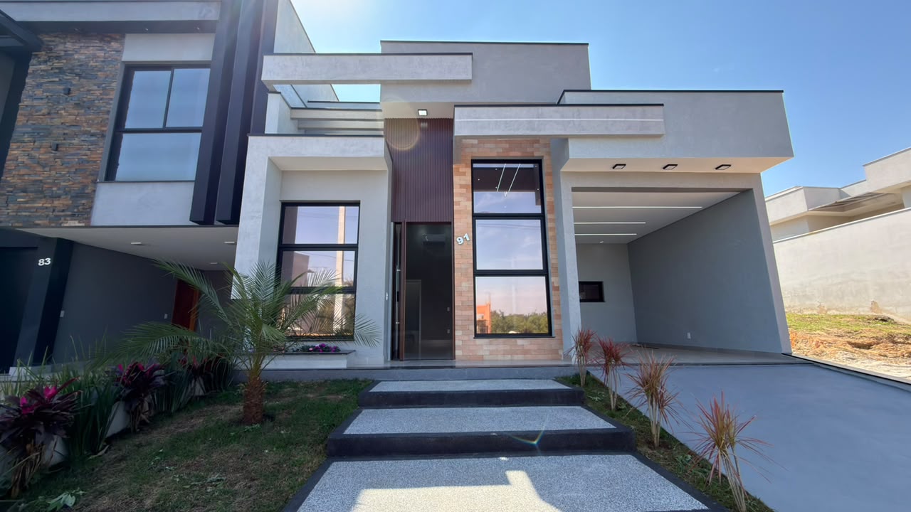 LINDA CASA TERREA CONDOMINIO GRAN RESERVE INDAIATUBA SP
